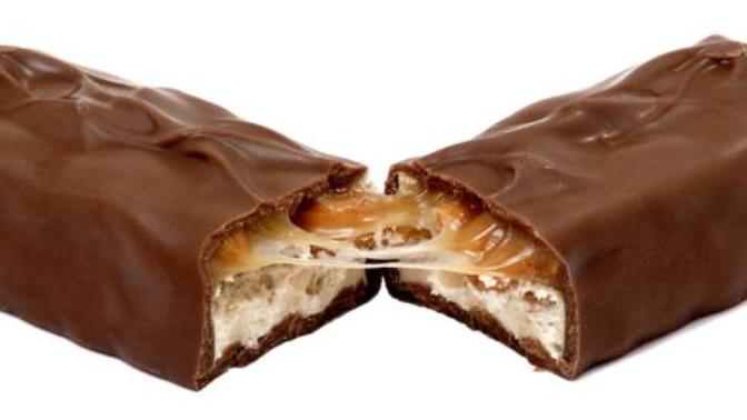 Does anyone want a bite of my Snickers Bar?