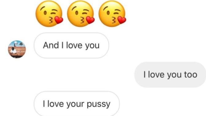 Boyfriend told his ex all of this?