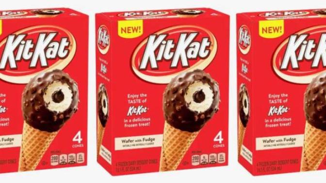 Would you eat these Kit Kat Drumsticks?