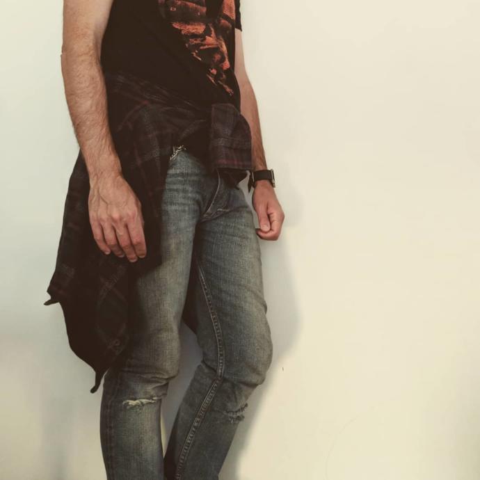 Grungy look