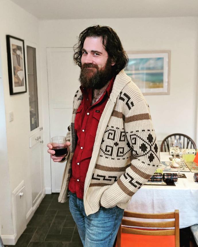 Cardigan look... or my