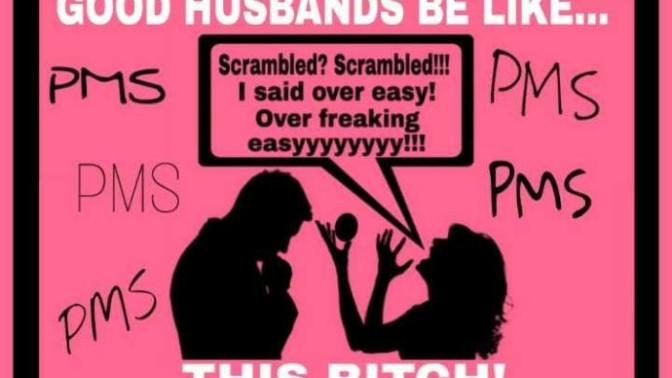 Do you think some use PMS as an excuse to unjustly lash out at others?