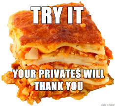 What is the best thing to eat along with lasagna?