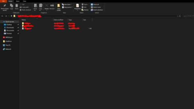 Why is my folder background dark?