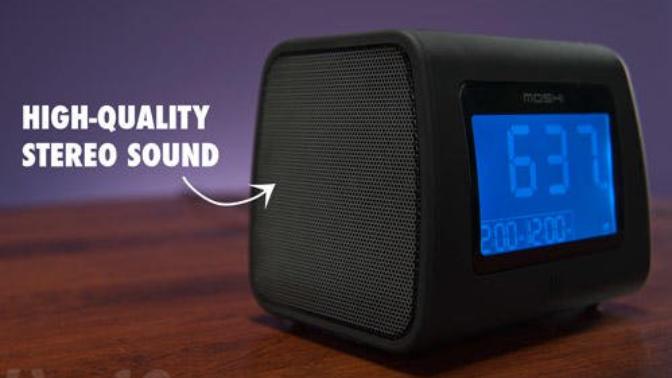 Are there any alarm clocks out there, that can play (custom) music in clear sound quality?