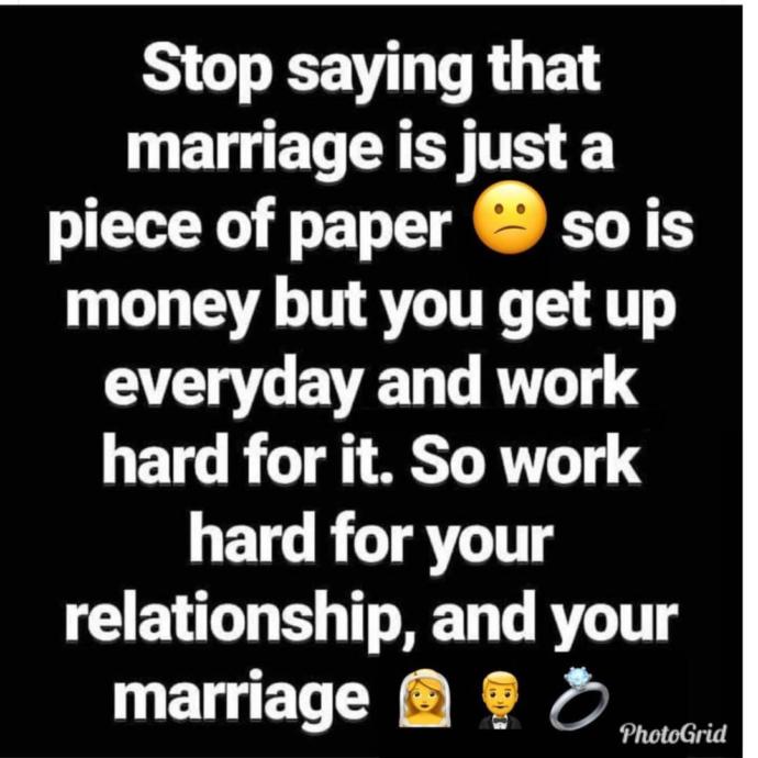 Marriage is just a piece of paper... but what about money?