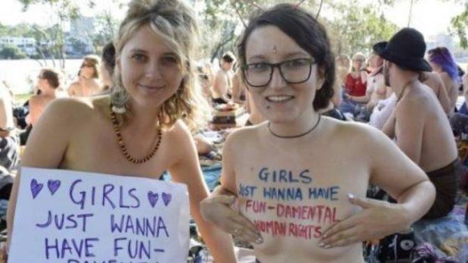 I wanna free my nipple and go topless (said a woman), but men can't be attracted to them anymore! how did this movement ever make sense?