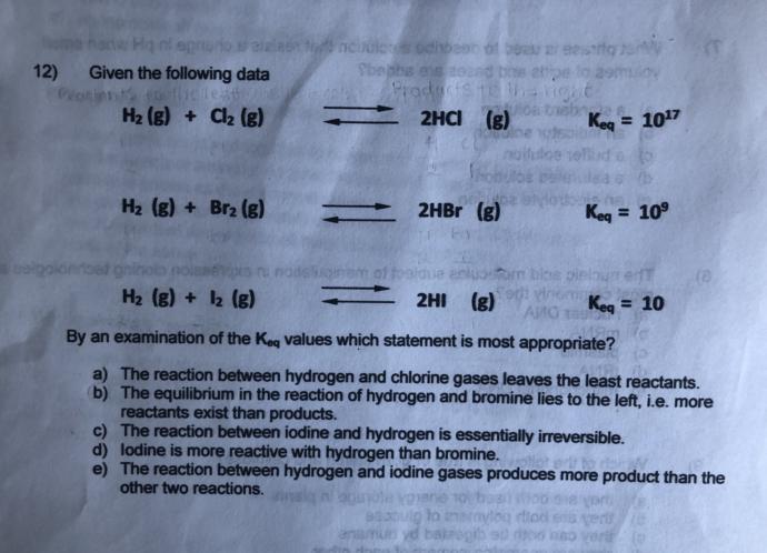 Which statement is correct?