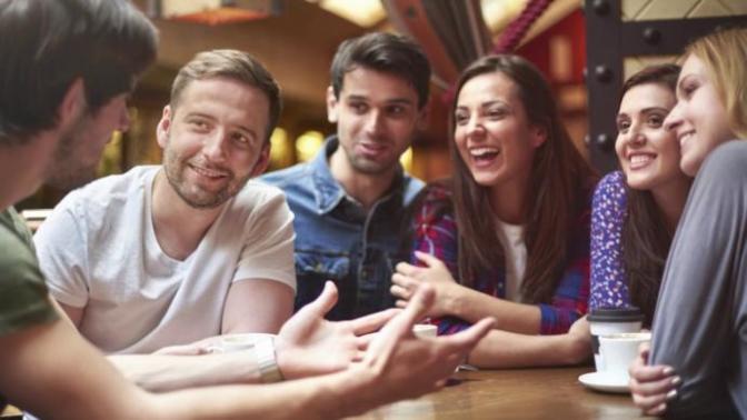 In your opinion, what makes a person fun to talk too?