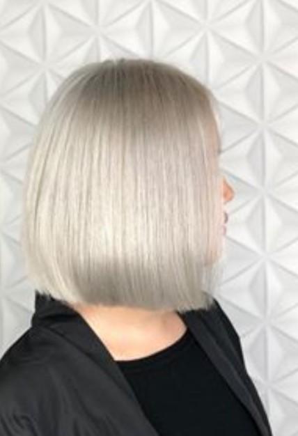 When my hair grows longer, will it be natural color or my bleached color?
