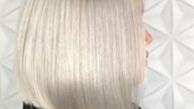 When my hair grows longer, will it be natural color or my bleached color?