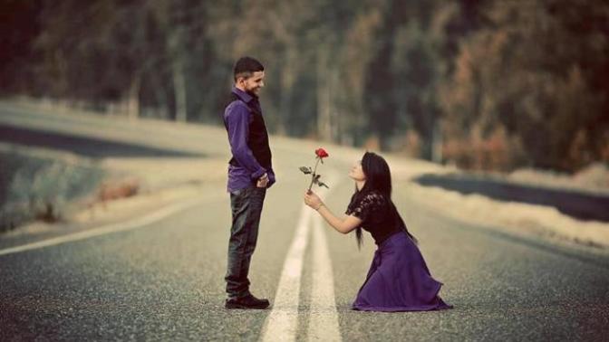 How do you feel about the woman proposing to the man in a straight relationship?