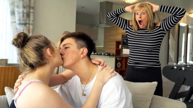 Girls, would you kiss your boyfriend/husband in front of his/your parents?