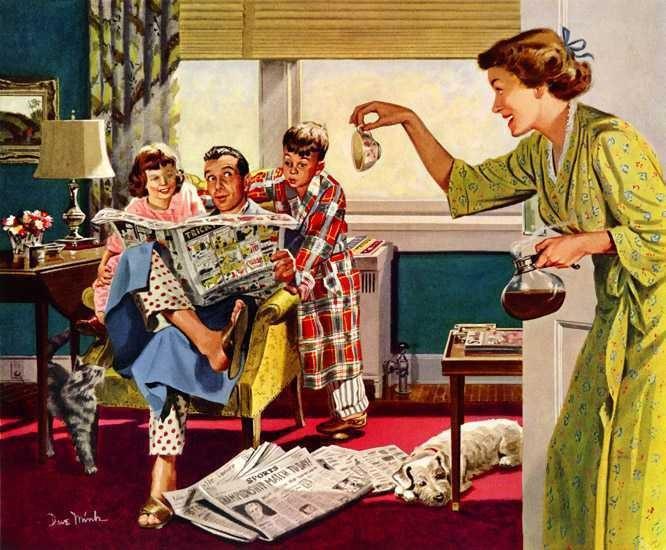 Would you like to go back to the 40s-50s era?
