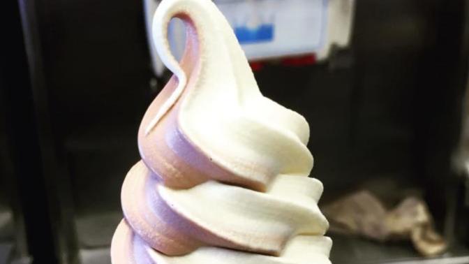 What if you were on a diet, and your two best female friends invited you to have a chocolate vanilla swirl?