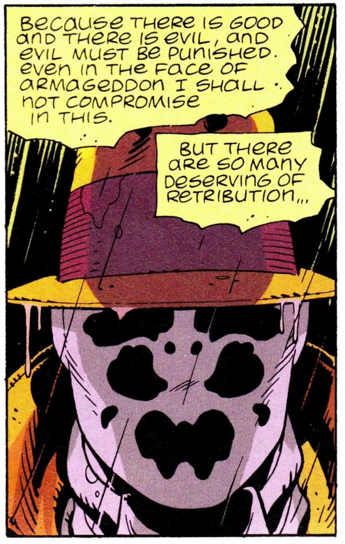 Was Rorschach the original Red Pill MGTOW?