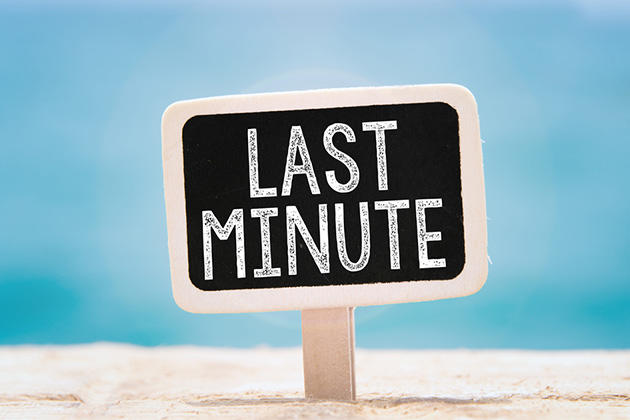 When did you book your vacation?
