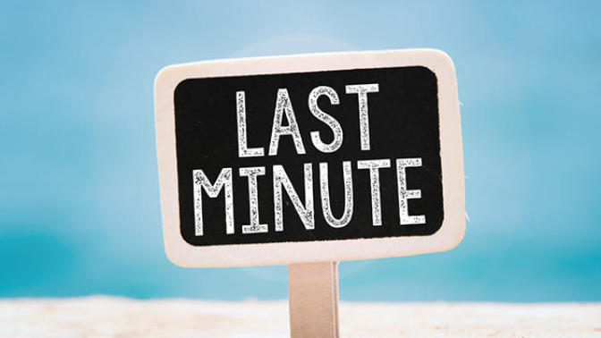 When did you book your vacation?