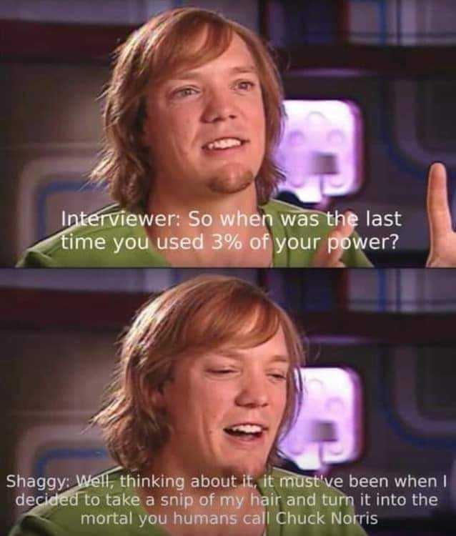 How powerful is Shaggy?