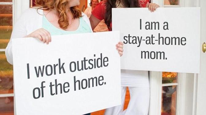 Stay at home mom or Career woman, which would you prefer to?
