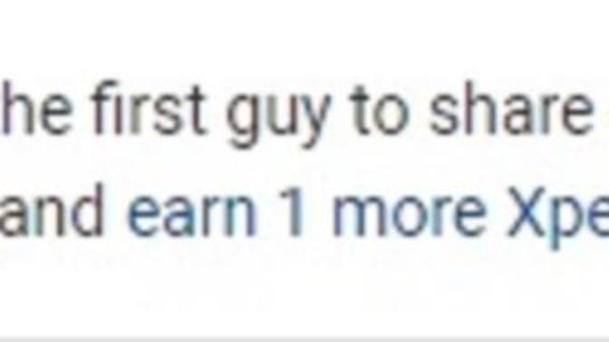 How do I post a opinion and get that Xper point when the question is gender locked?