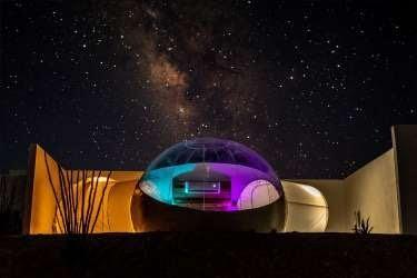 Would you want to stay in a bubble hotel in Terlingua, Texas to watch the sky?