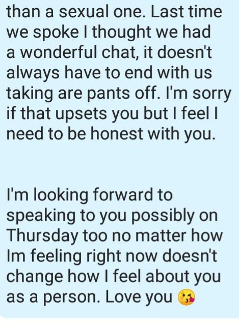 Am I being to harsh on my boyfriend?
