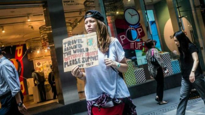 Begpacking : Is it considered as white privilege?