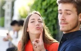 Ignoring her can build sense of jealousy, mystery... increase pleasure when he turns to you