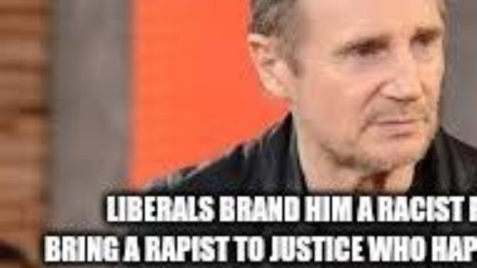Is Liam Neeson a racist for wanting to bring a rapist to justice?
