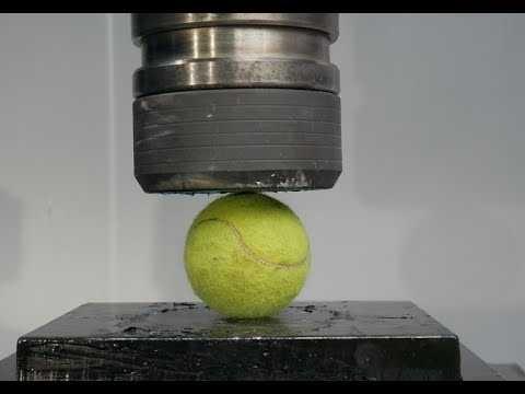 Have you ever wanted to hydraulic press your balls?