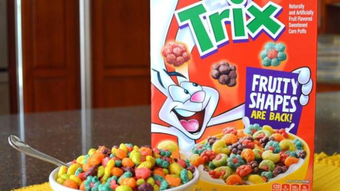 Trix cereal brought their shapes back. Thoughts?