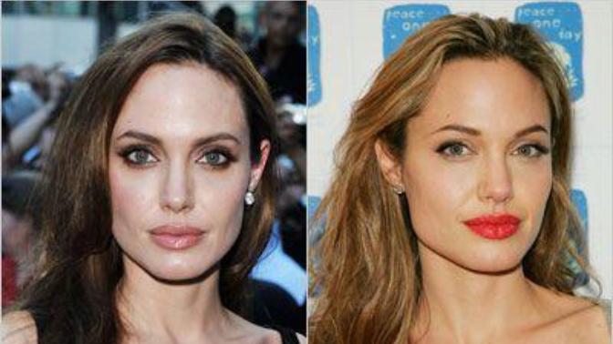 Do you think Angelina Jolie looks better as a brunette or blonde?