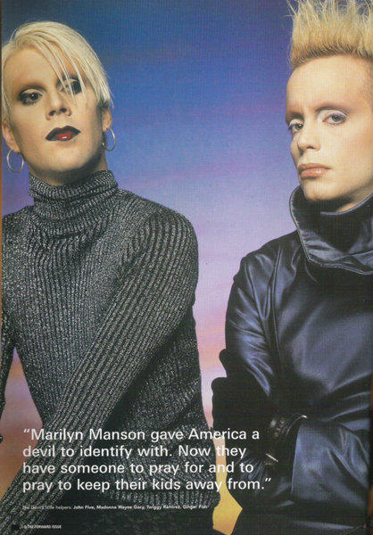Hottest member of Marilyn Manson's band?