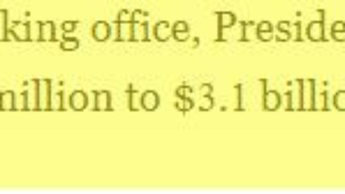 If President Trump Is Using His Office To Make Money, Why Has It Cost Him A Billion Dollars Since He Became President?