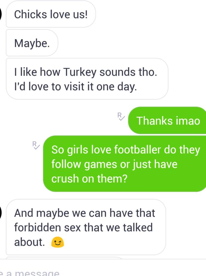 Do you think that he is in love with me?