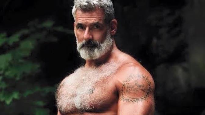 For an older guy, how great is his physique?
