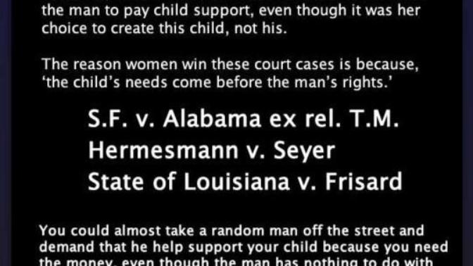 Should the man have to pay child support if he wanted her to get an abortion, and she refused?