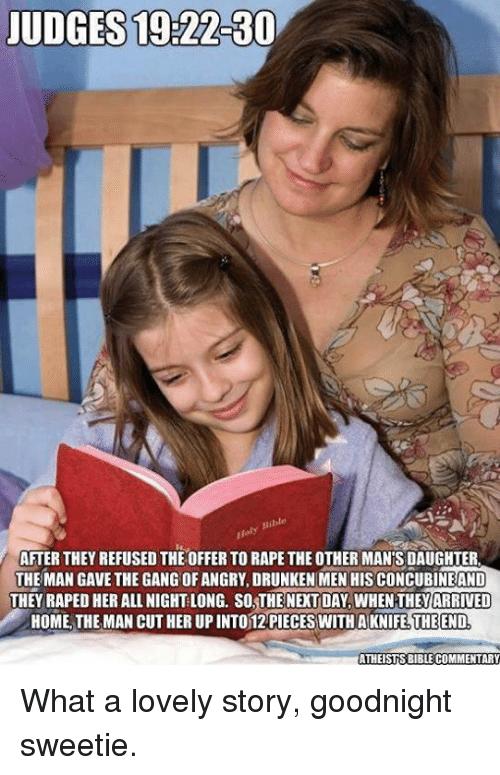 Should the bible be banned or censored or R-rated due to its violence and gratuitous sexual content?