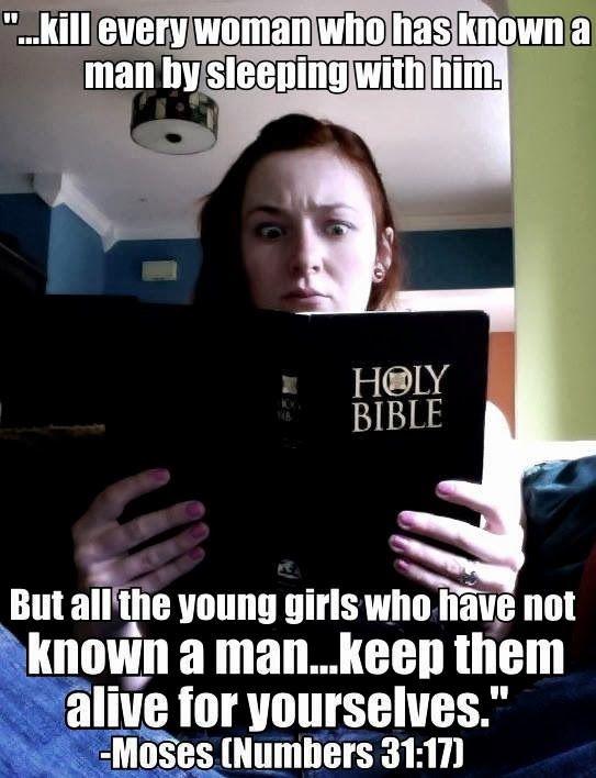 Should the bible be banned or censored or R-rated due to its violence and gratuitous sexual content?