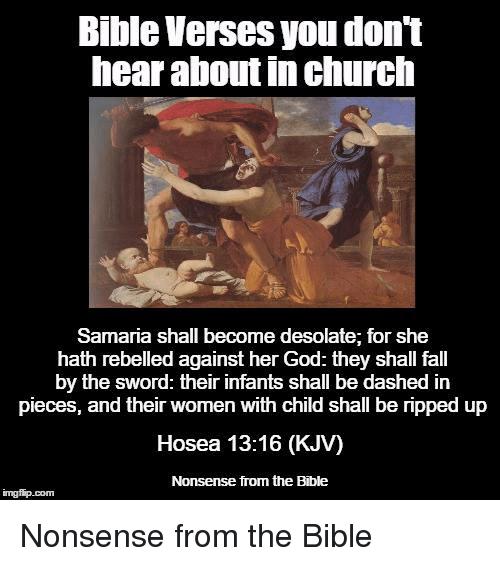 Should the bible be banned or censored or R-rated due to its violence and gratuitous sexual content?