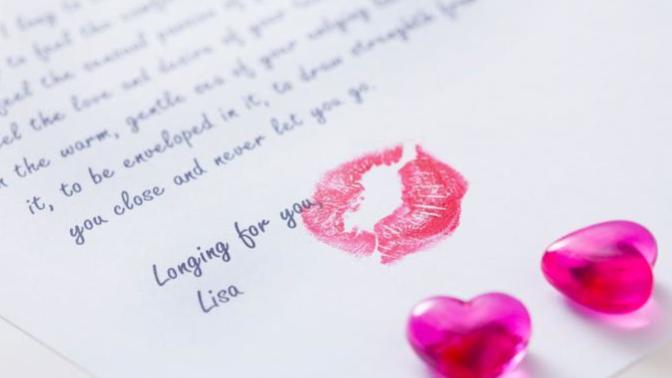 Did you ever write love notes or letters to someone? Did someone ever give one to you?