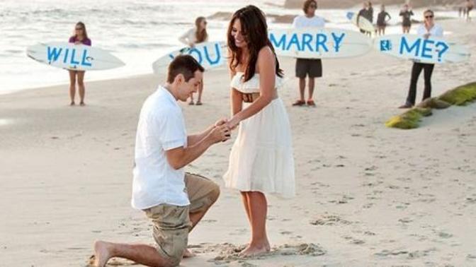 Would you rather a marriage proposal be private or public?