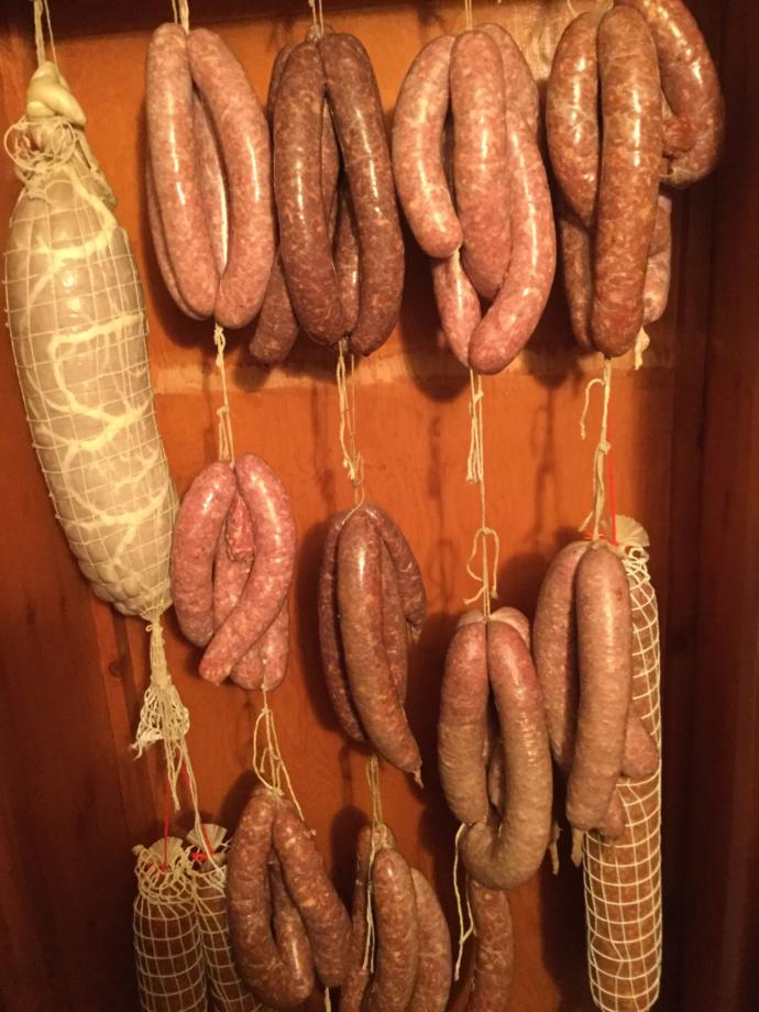 Do you dry cure your own sausages?