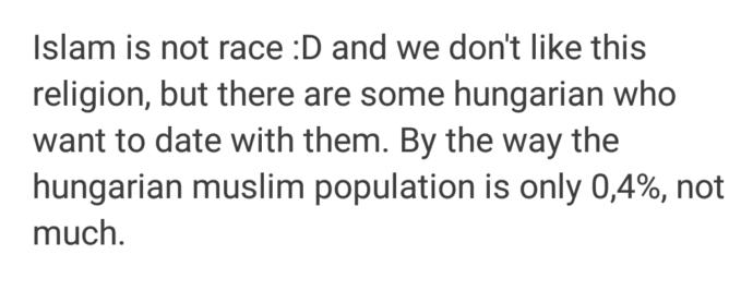 What are your thoughts on interracial dating in Hungary?
