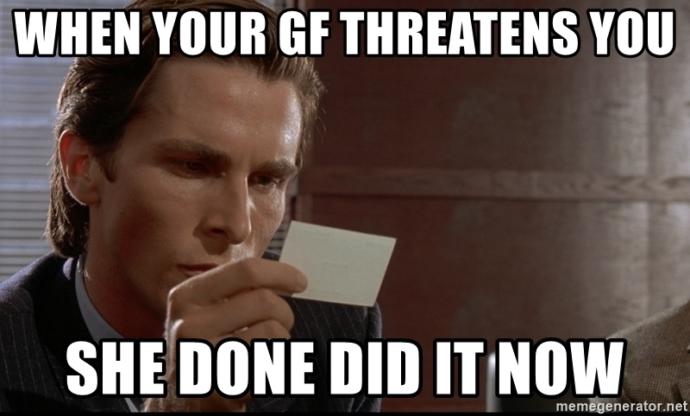 I told my ex to go die?