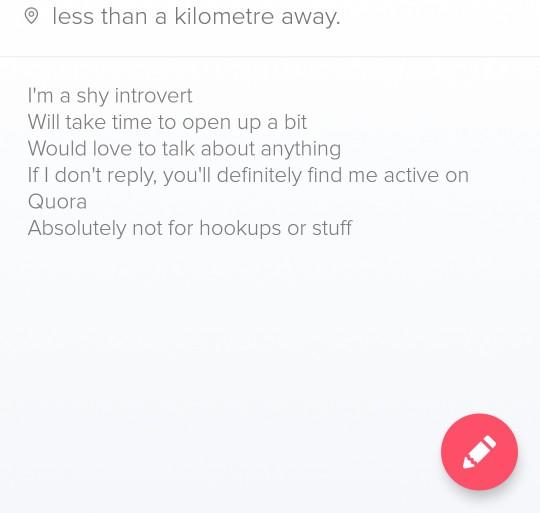 Ladies, how much a good bio on tinder matters?