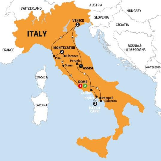 Which country do you think has the coolest shape?