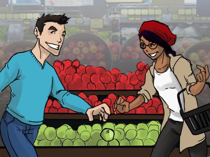 Making potential romantic partners from public places (grocery store, shops and malls, etc.) Yes or no, opinion?