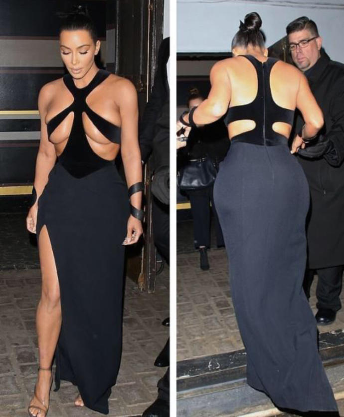 What do you think about the way Kim Kardashian dressed for Hollywood Beauty Awards?